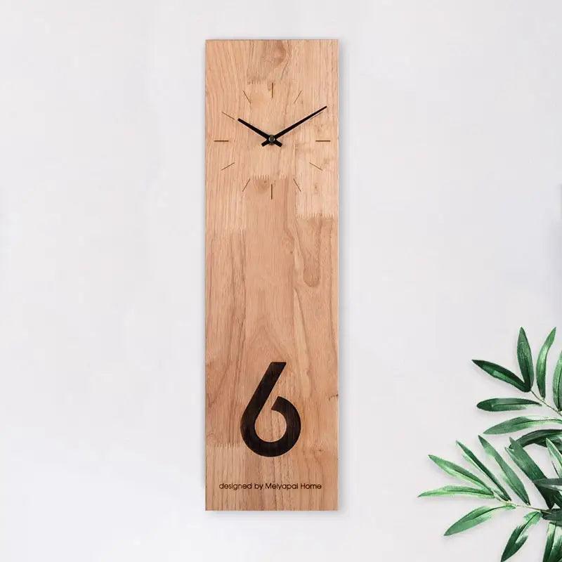 horloge bambou