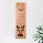 horloge bambou