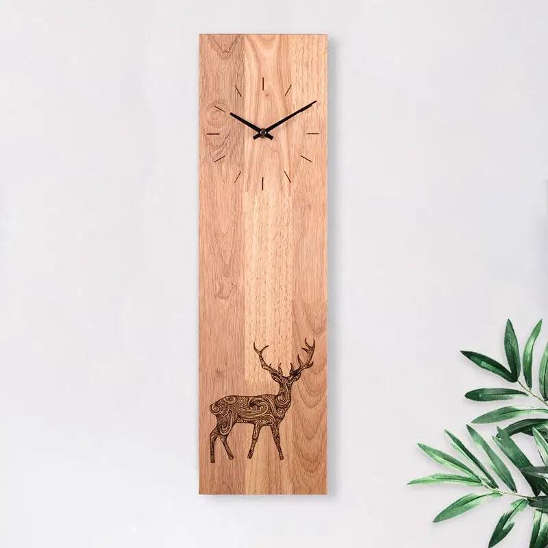 horloge bambou