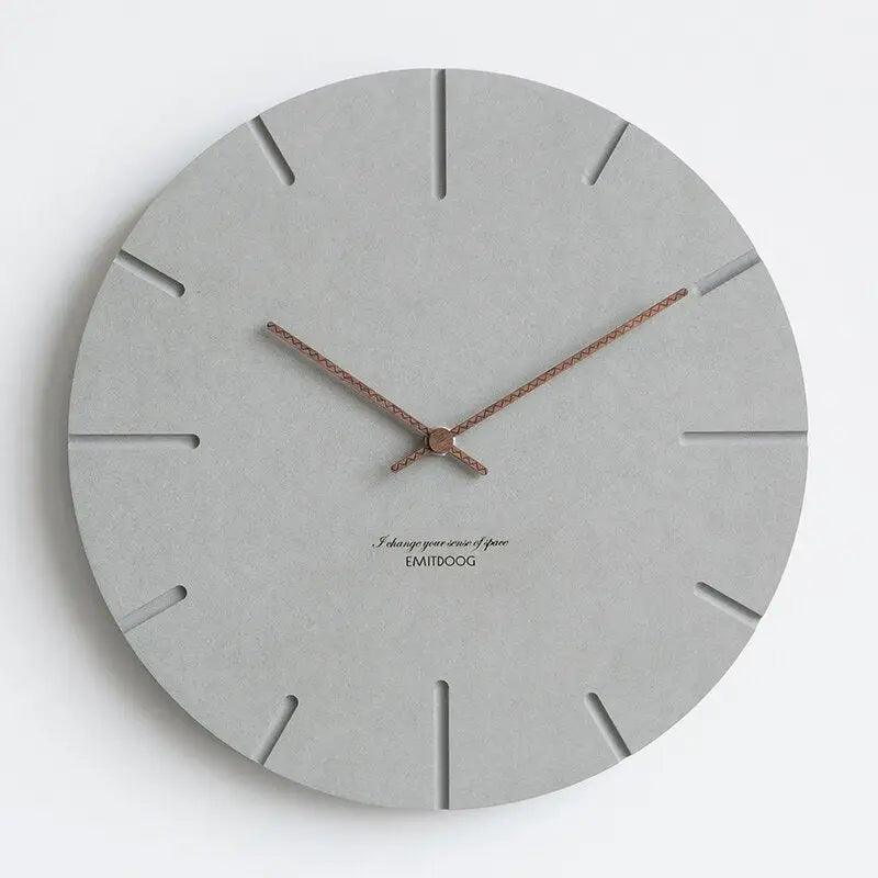 horloge en bois 30 cm