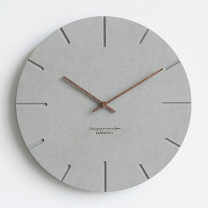 horloge en bois 30 cm