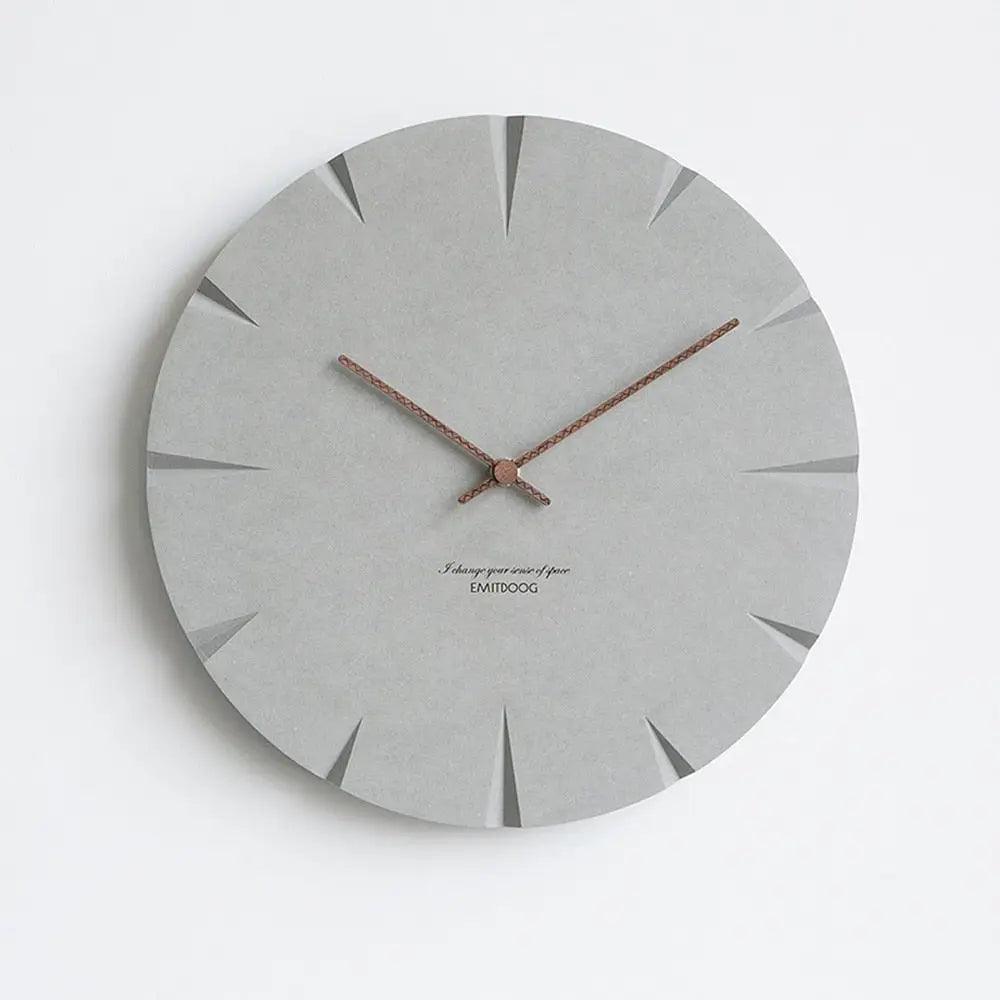 horloge en bois 30 cm