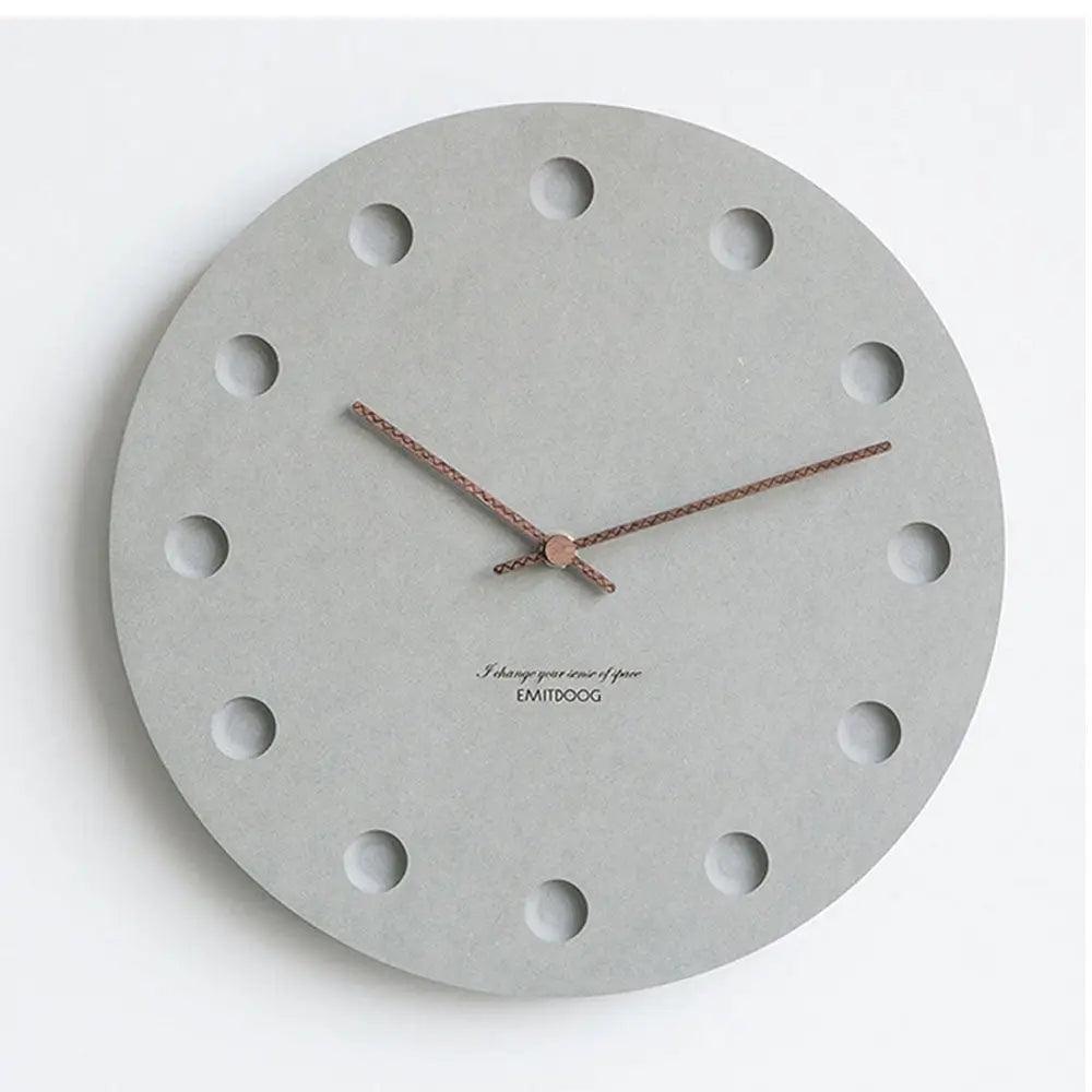 horloge en bois 30 cm