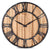 horloge bois metal