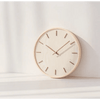 horloge en bois nature