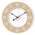 horloge bois clair