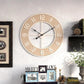 horloge bois clair