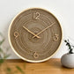 horloge en bois silencieuse