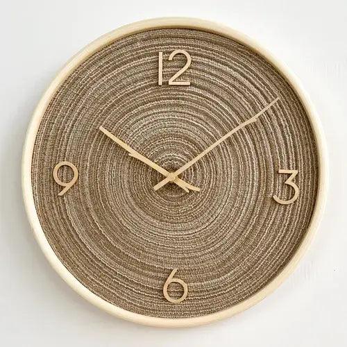 horloge en bois silencieuse