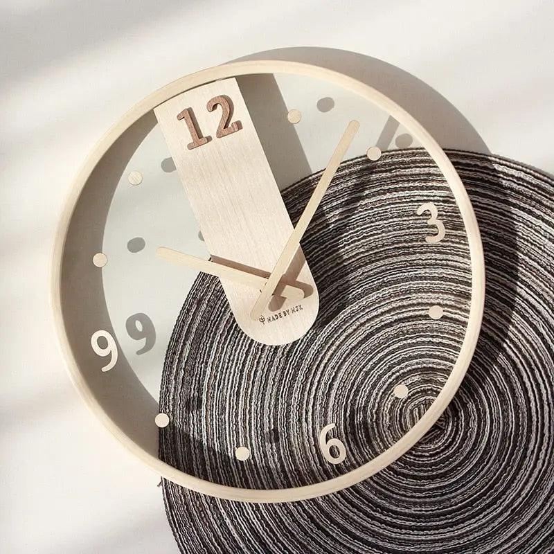 horloge originale en bois