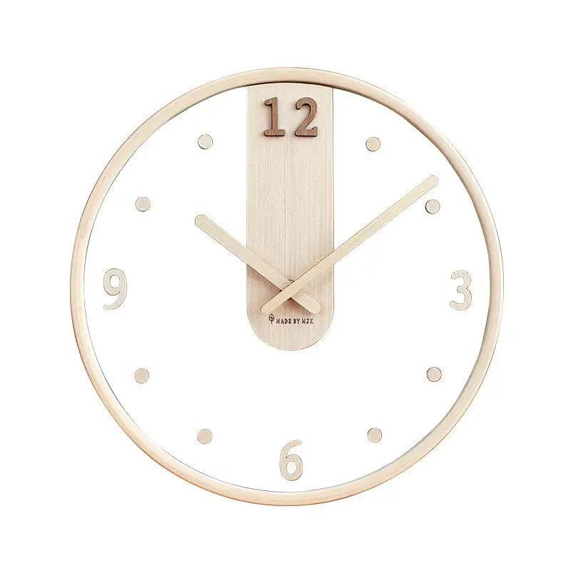 horloge originale en bois