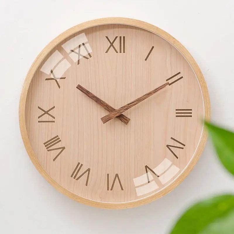 horloge design bois