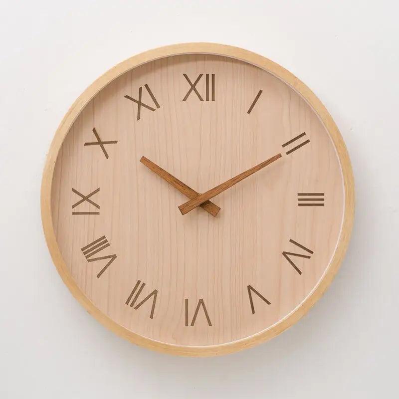 horloge design bois