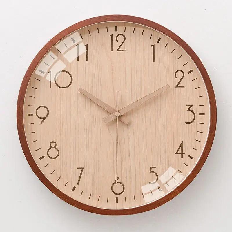 horloge design bois