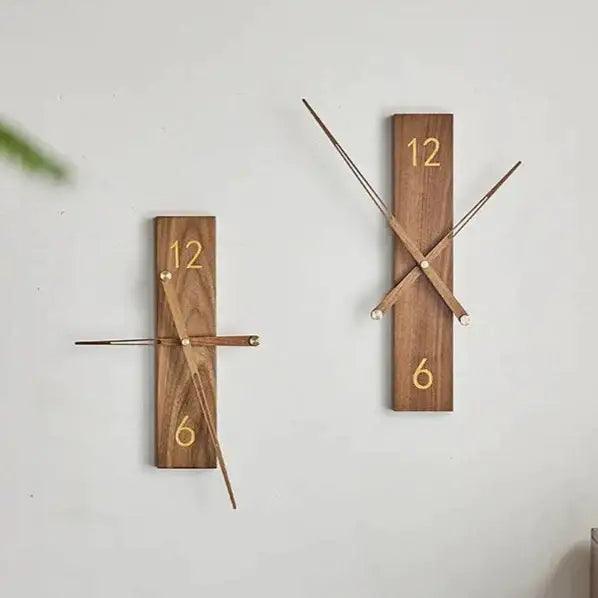 horloge en bois