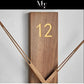 horloge en bois