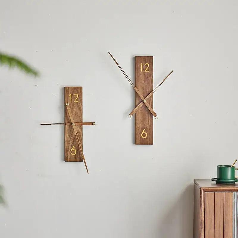 horloge en bois