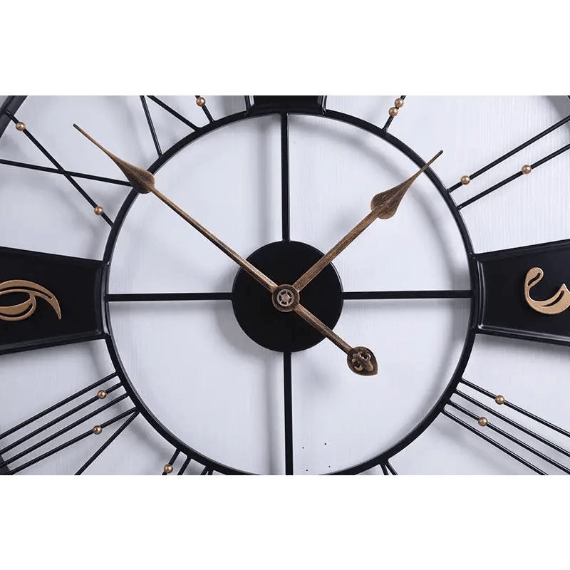 horloge metal 60 cm