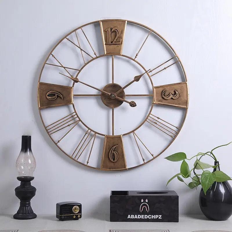 horloge metal 60 cm