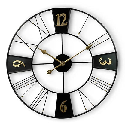 horloge metal 60 cm