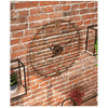 horloge en metal dore