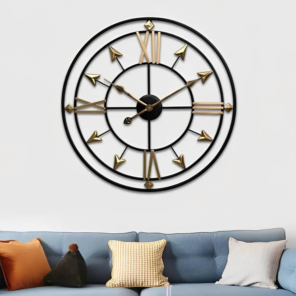 horloge design en metal