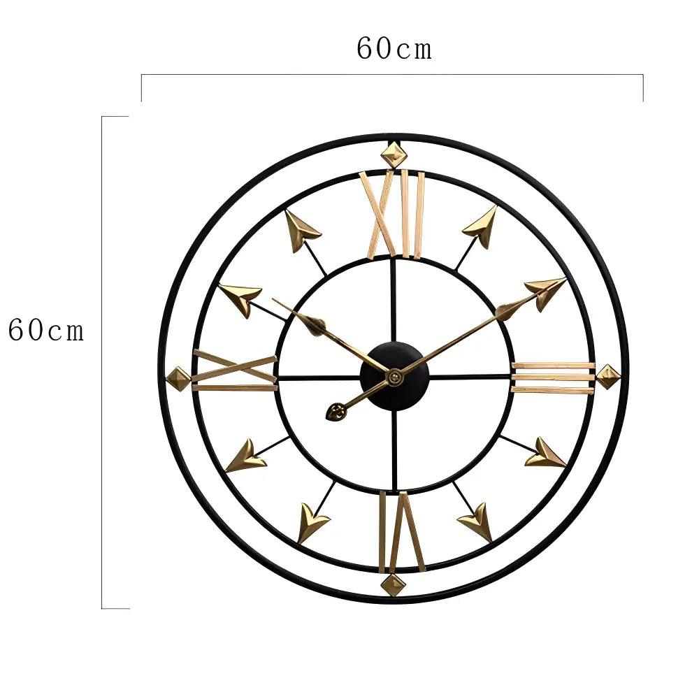 horloge design en metal