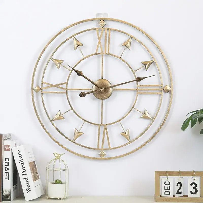 horloge design en metal