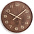 horloge en bois de noyer