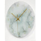 horloge design en verre