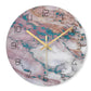 horloge design en verre