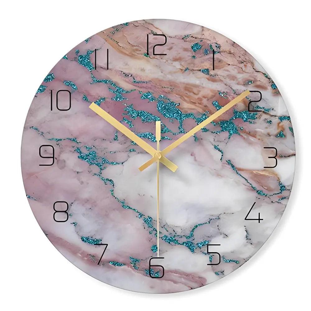 horloge design en verre