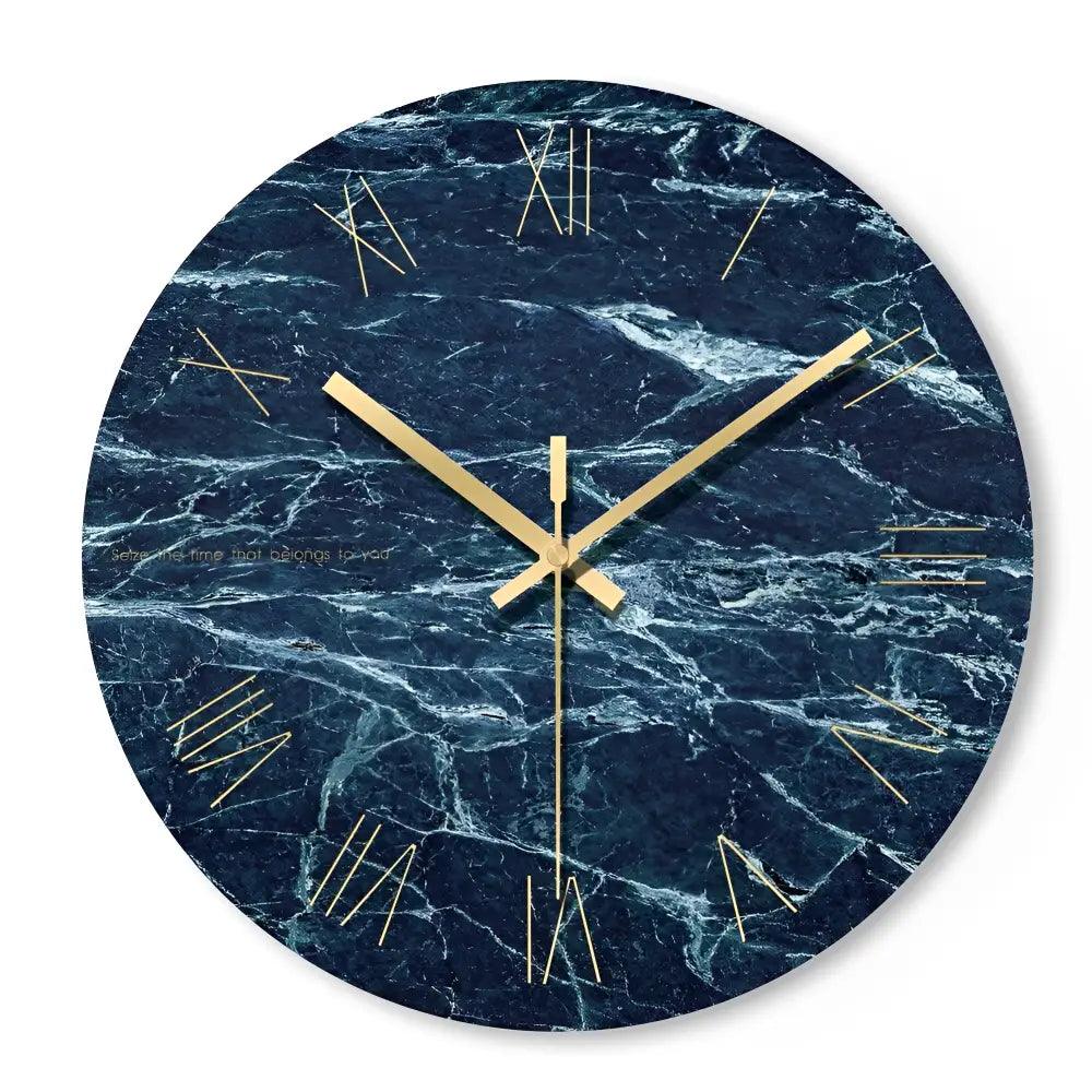 horloge design en verre