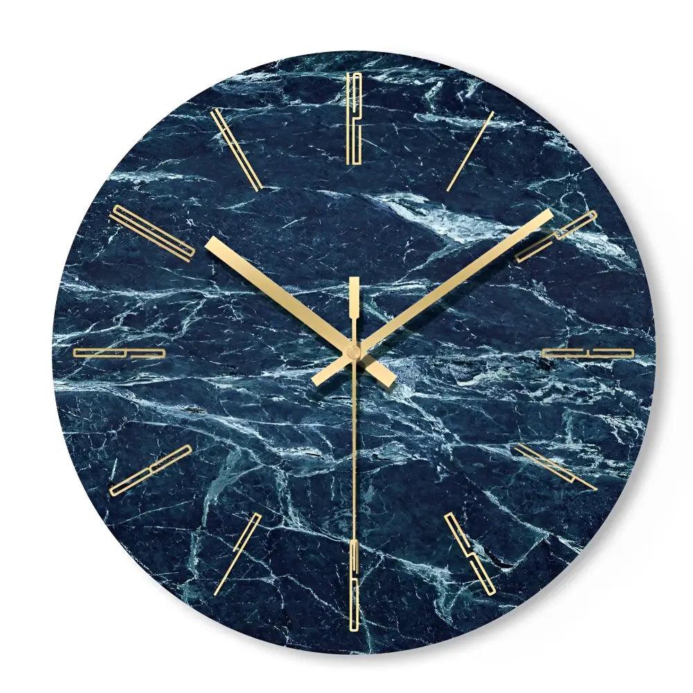 horloge design en verre