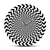 horloge design noir et blanc