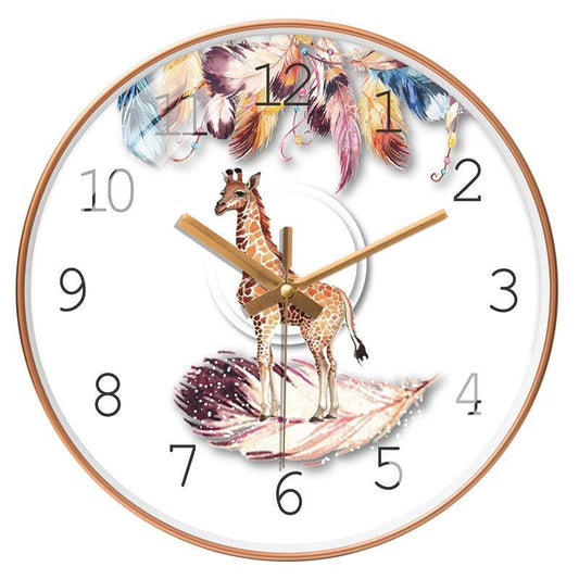 horloge design girafe