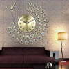 horloge paon