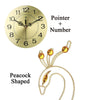 horloge paon
