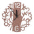 horloge bois pic vert