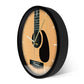 Horloge Murale Guitare Acoustique Temps des Horloges