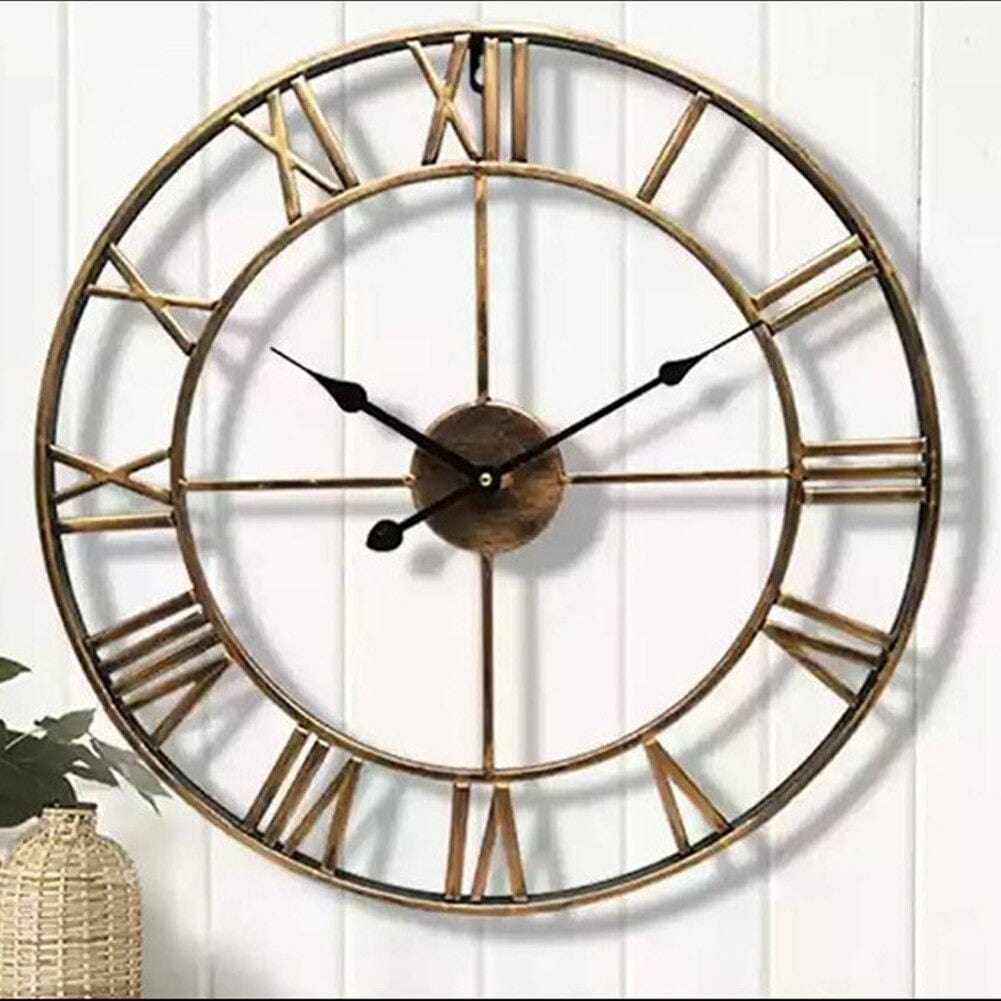 horloge style industrielle