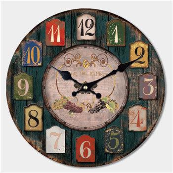 horloge deco industrielle