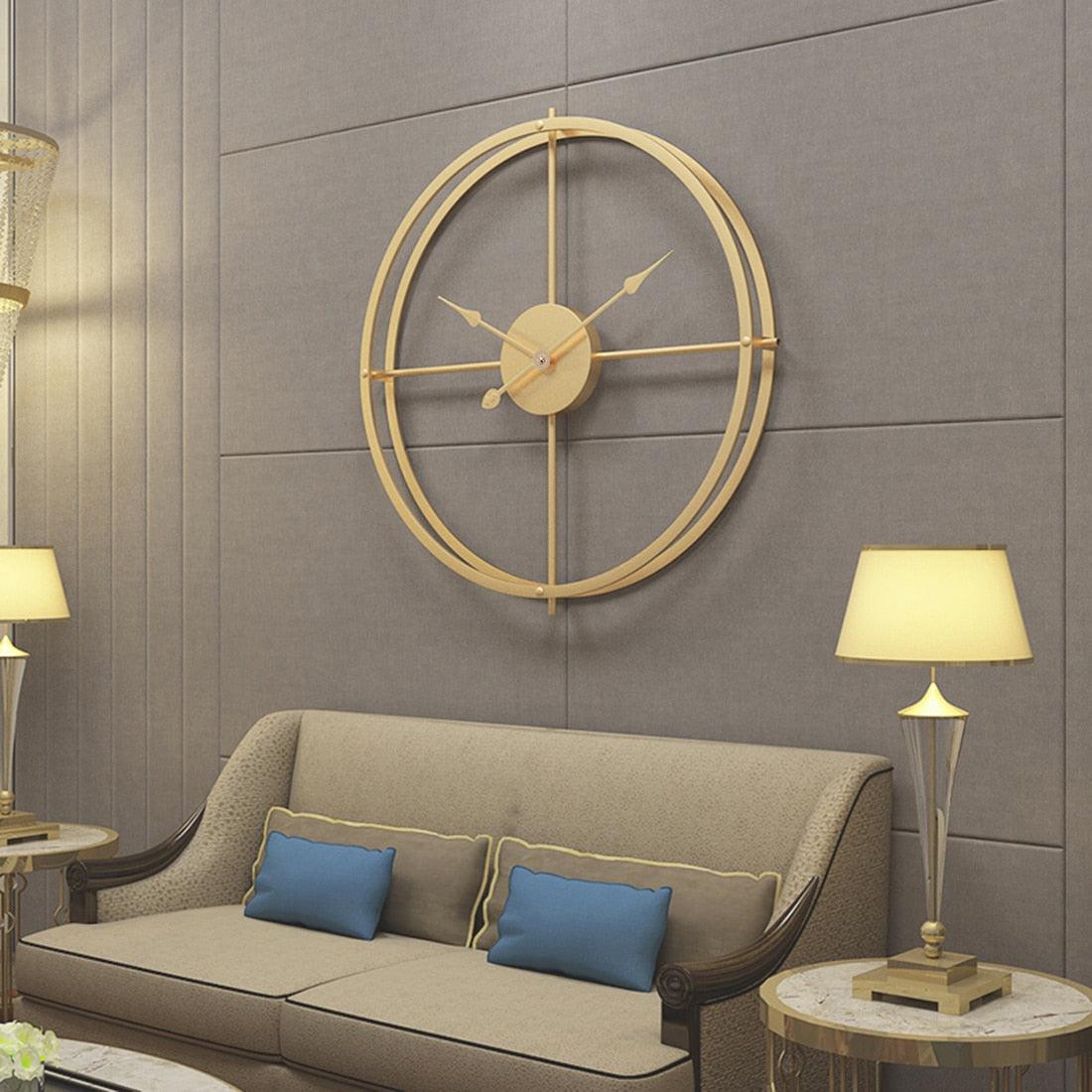 HLONGG Horloge Murale Moderne De Milieu De Siècle Grandes Horloges HLONGG Horloge Murale Moderne De Milieu De Siècle Grandes Horloges
