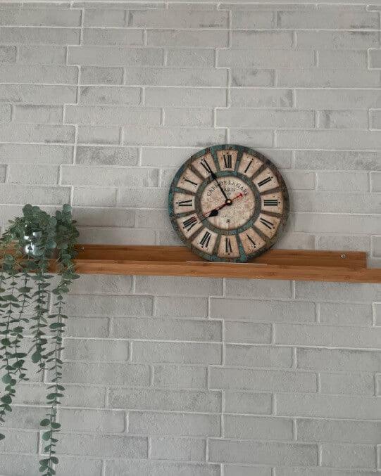 horloge industrielle cafe de la gare