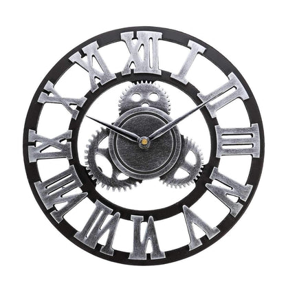 horloge industrielle engrenage