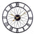 horloge industrielle etoile nordique