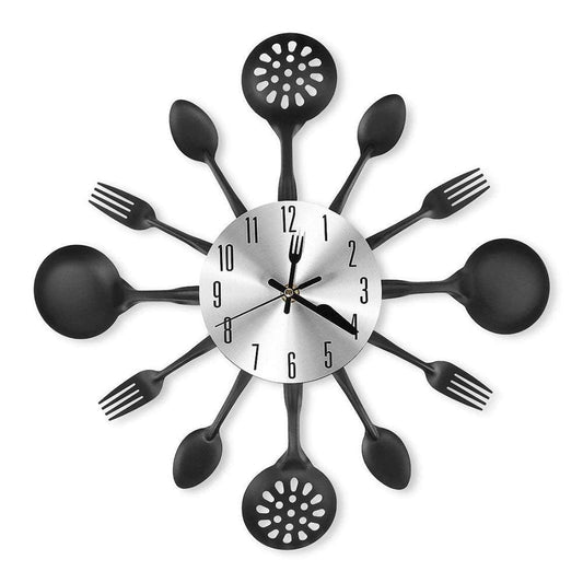 horloge cuisine design originale