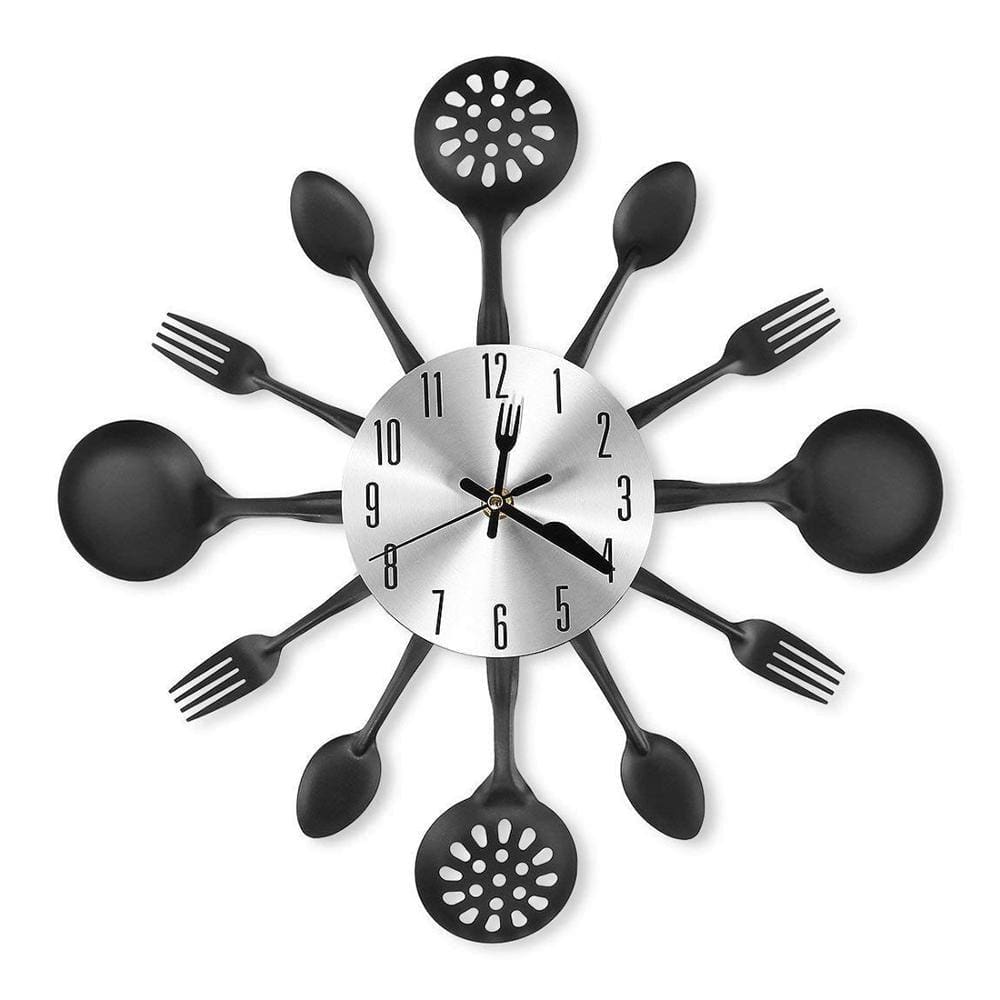 horloge cuisine design originale