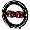 horloge led 3d
