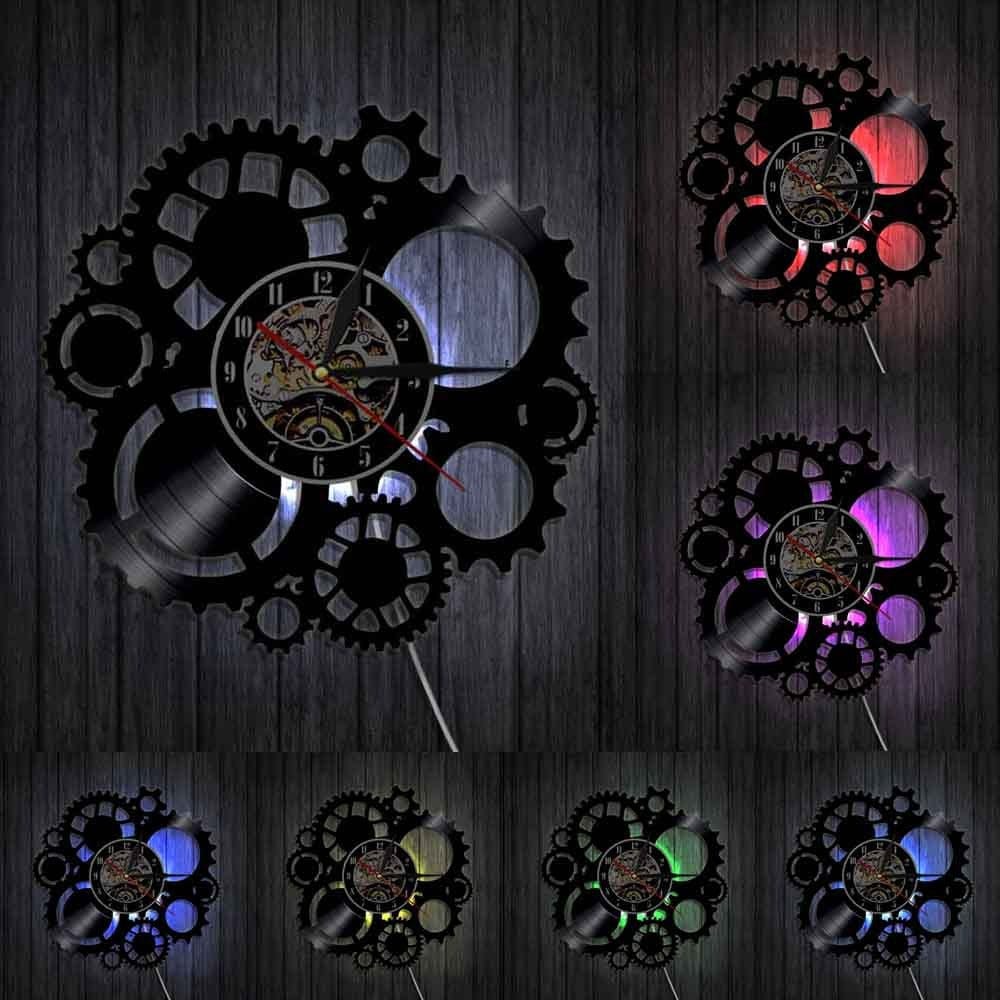 horloge industrielle led